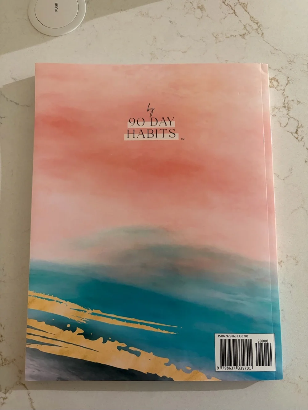 90 Day Cycle Journal — Pink and Teal Habit Planner